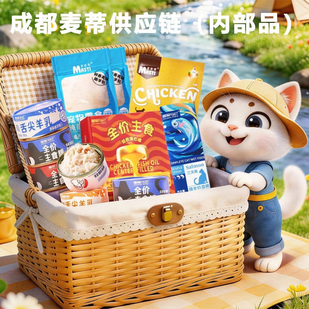 Chengdu Maidi Pet Supplies Wholesale Internal Area [Happy Home] Cat Sticks, Disposable Gloves for Pets Cats and Dogs