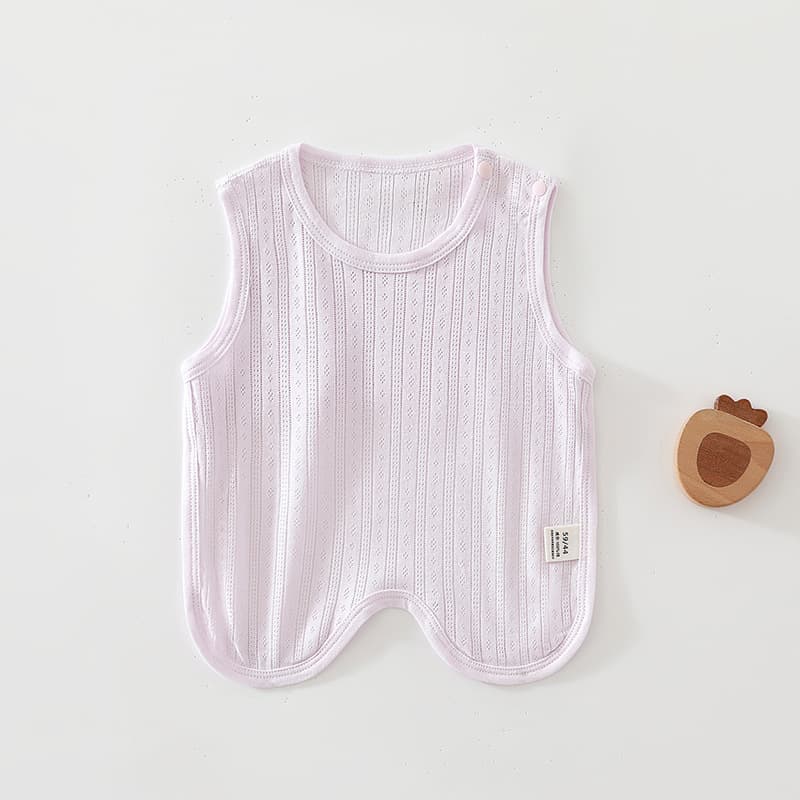 Baby summer bellyband, baby belly protection, anti-cold vest, one-piece, thin half-back, icy summer wear