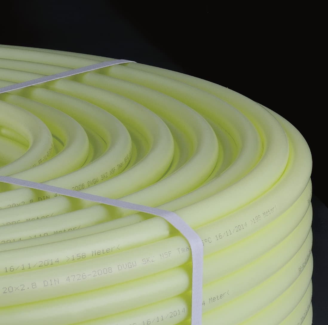 PEX-C Underfloor Heating Pipe Temperature Resistant 95°C Origin Germany Export Product Manifold