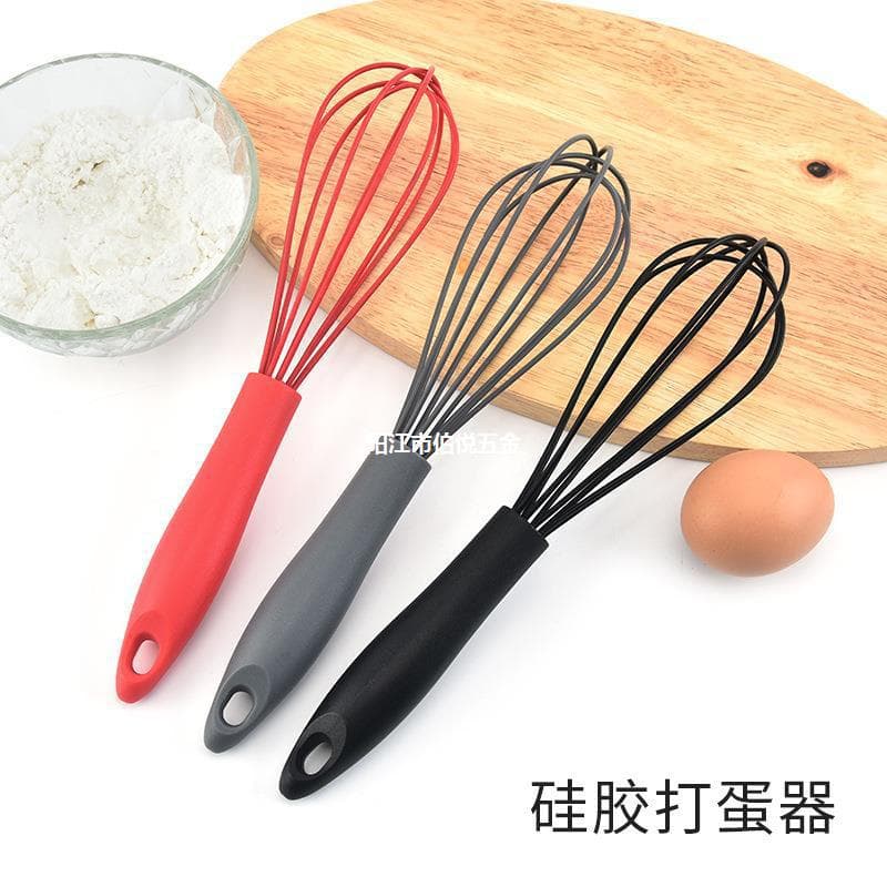 Silicone Egg Beater, Multi-functional Handheld Mixer, Kitchen Baking Tool, Flour Mixer - Factory Wholesale