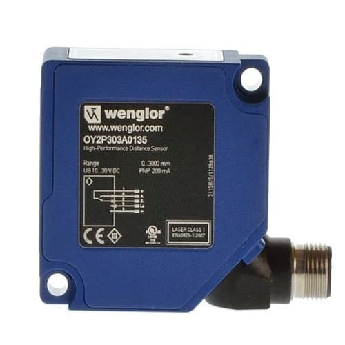 German WENGLOR U1RT series rectangular housing ultrasonic sensor for ranging