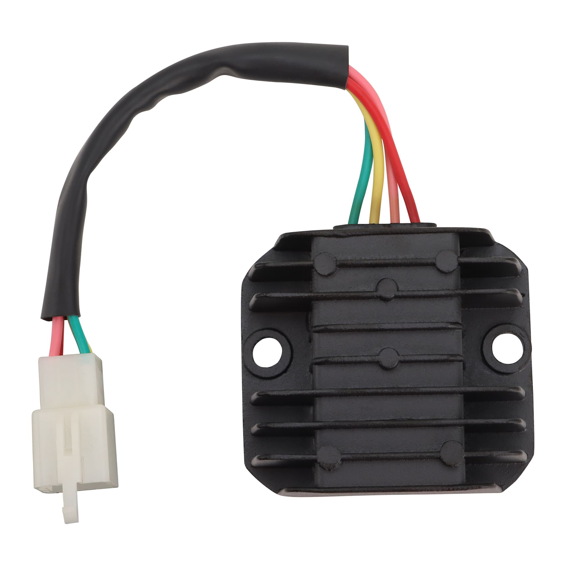 6-Pin Voltage Regulator Compatible with GY6 150cc and CG 125cc-250cc Vertical Engine ATV