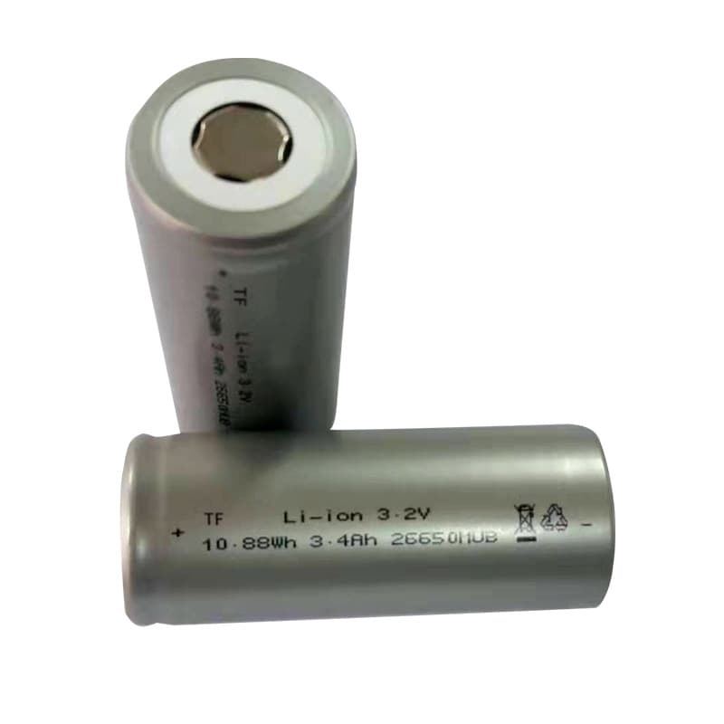 26650 LiFePO4 Battery Cell 3.2V Solar Light Surveillance Energy Storage Power LiFePO4 Battery LFP Power Supply