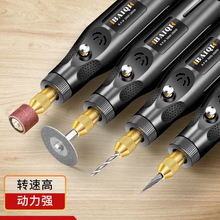Mini Electric Grinder Handheld Polishing Carving Tool, Electric Woodworking Polishing Tool, Cutting Jade, Mini Electric Drill