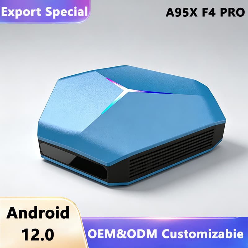 Foreign trade exclusively supplies A95X F4 PRO set-top box HD dual-band TVBOX Android 12 TV box source factory
