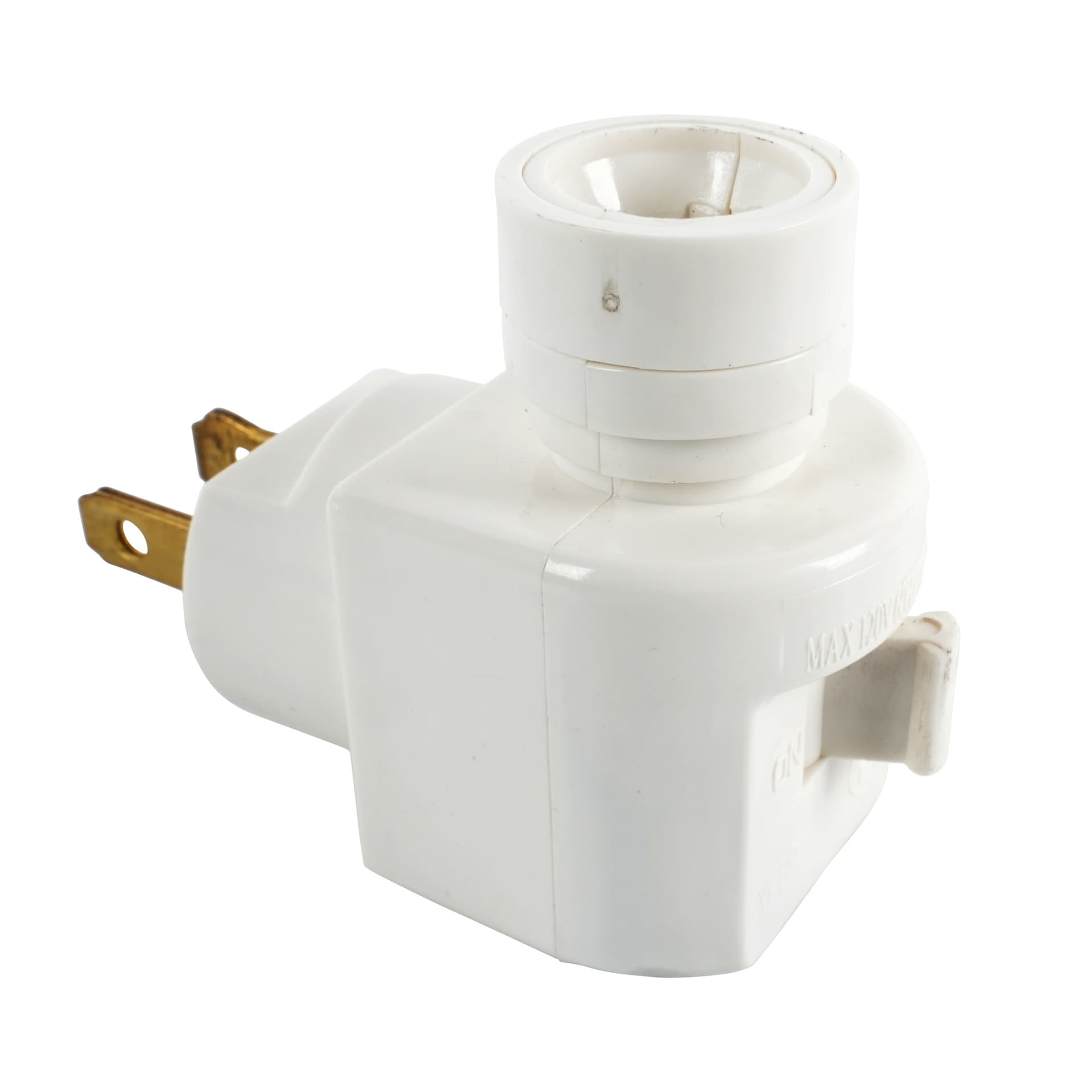 UL 120V 60HZ 7W MAX 360° Rotatable Night Light Bulb