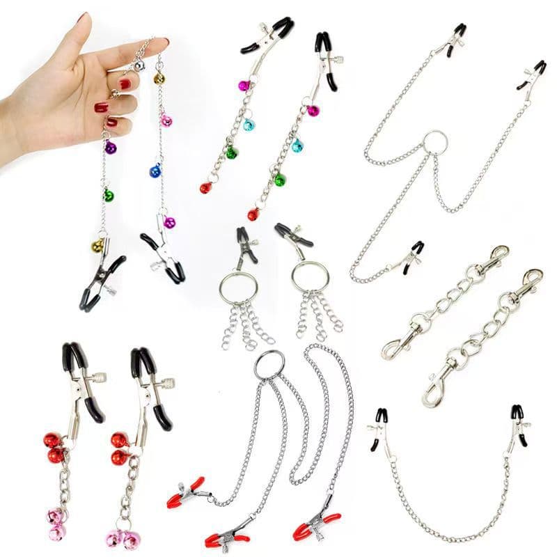 Hot-selling adult sex products wholesale sex bells to stimulate breast clamps for women and couples toys directly from the manufacturer