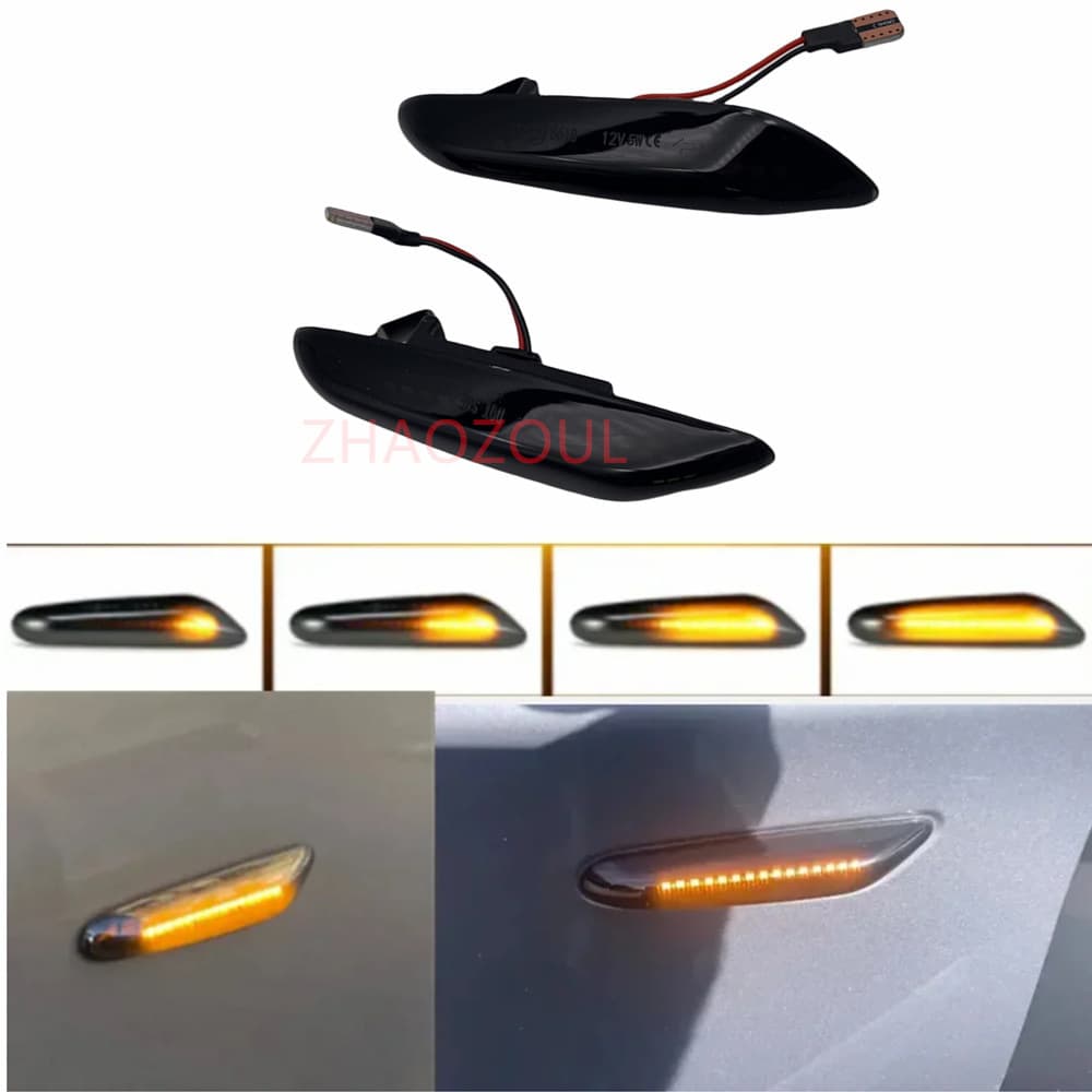 LED Dynamic Side Light for BMW 1/3/5 Series E81 E88 E46 E90 E91