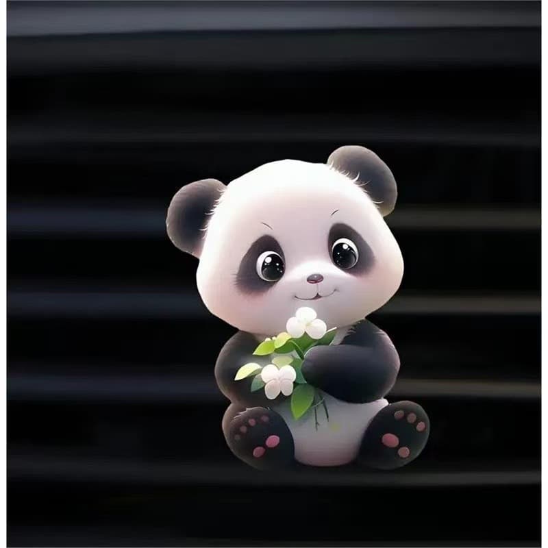 Cross-border Hot Selling Car Aroma Diffuser Ornament Car Air Vent Decor Interior Cartoon Perfume Decoration