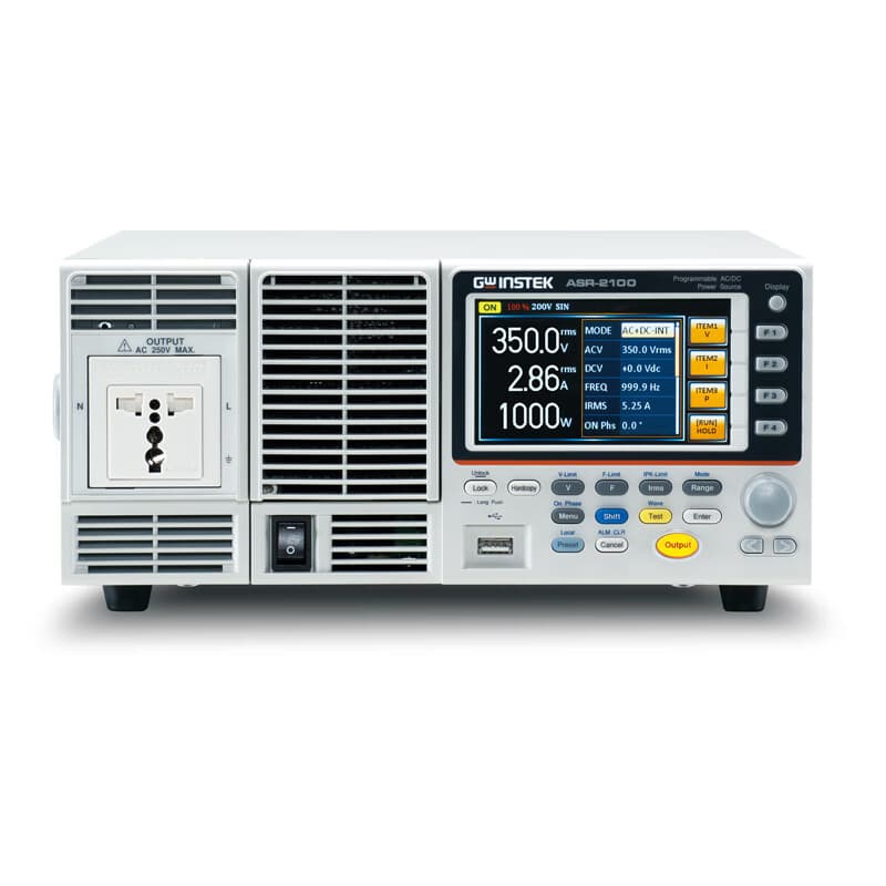 GW Instek ASR-2050/2050R/2100/2100R Programmable GW Instek AC Power Supply AC/DC Power Supply