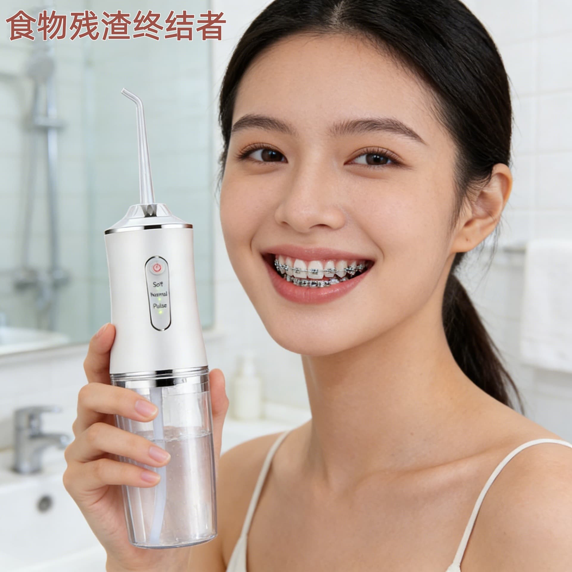 Factory Direct Dental Scaler Oral Irrigator for Orthodontic Care Pulse Water Flosser Electric Oral Irrigator