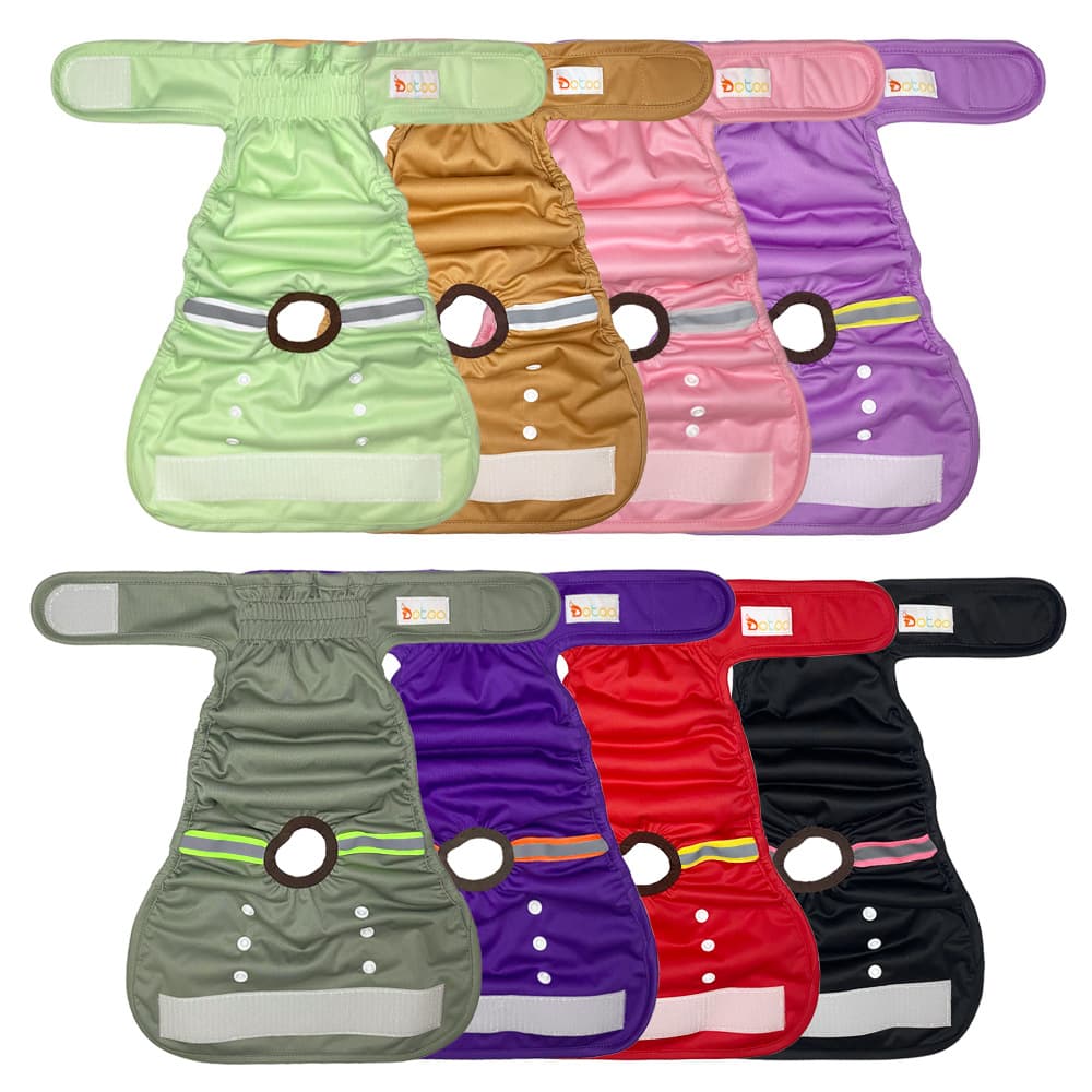 Pet Physiological Pants Cloth Diapers Amazon New Hot Product Female Dog Anti-Harassment Menstrual Pants Waterproof Washable Diapers