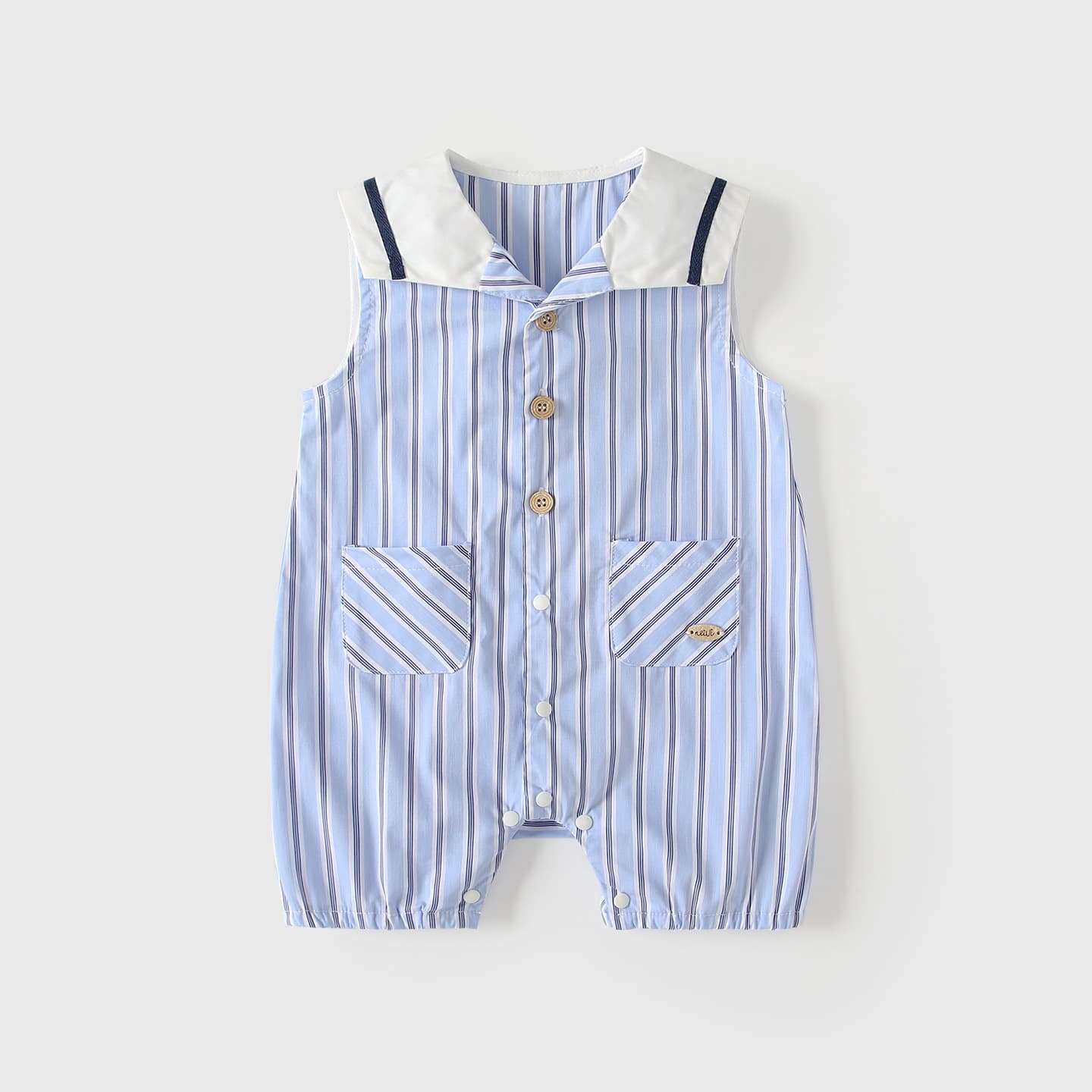 Baby clothes, summer clothes, thin styles, newborn full-moon clothes, college style cute baby boy jumpsuits, handsome ones