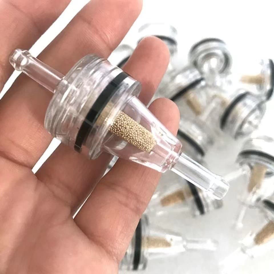Motorcycle fuel filter copper core oil cup universal modified carburetor copper-based fuel filter copper core oil cup