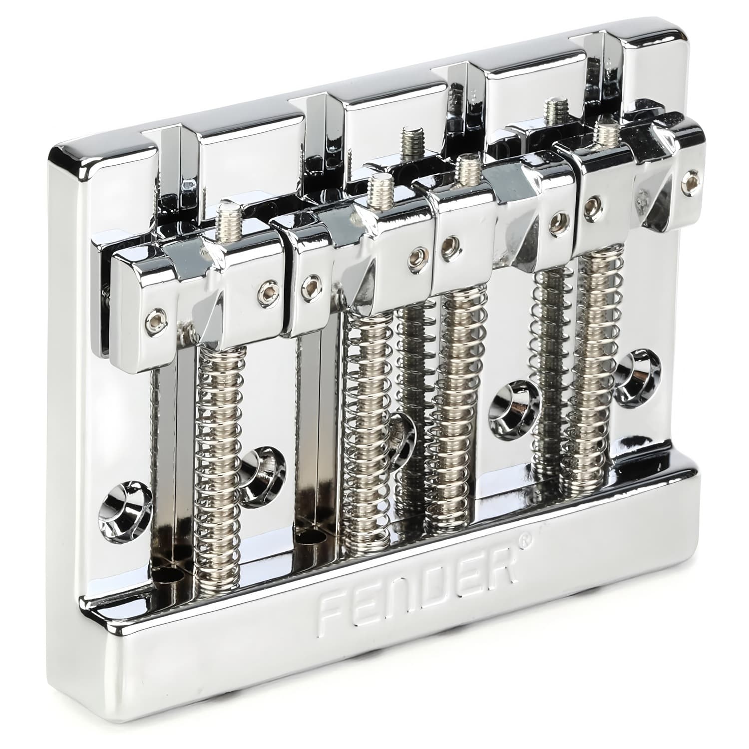 Compatible Fender 4-String Bass Bridge Assembly Bass Tailpiece For Fender HiMass