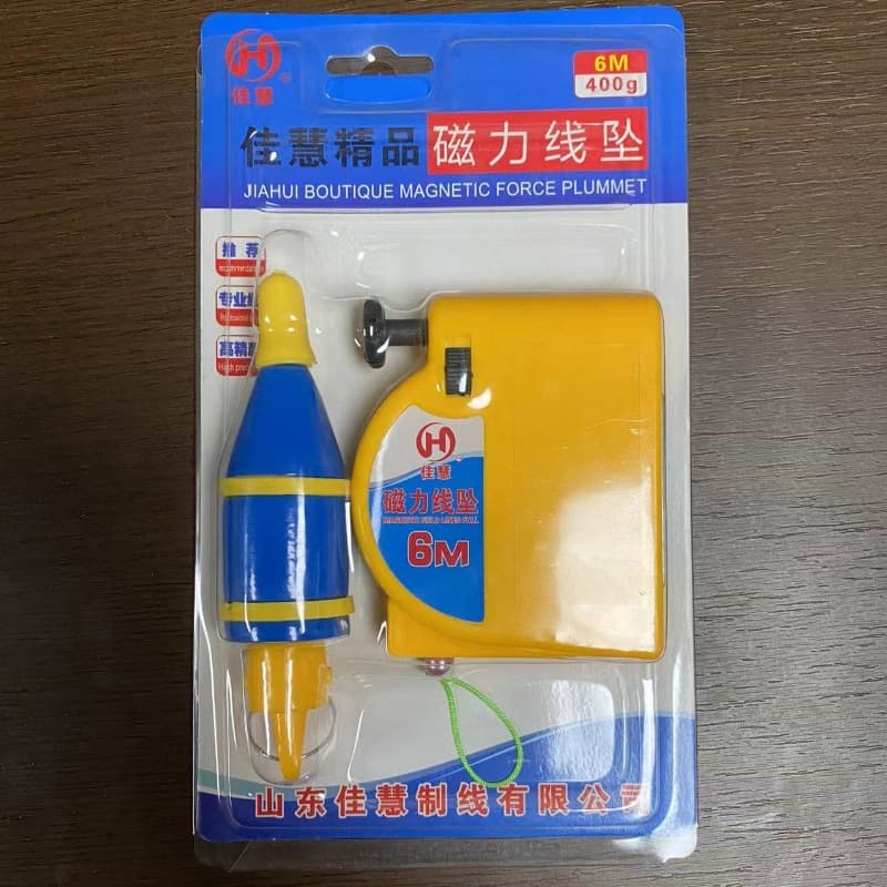 Manufacturer wholesale 6-meter magnetic plumb bob with automatic retraction