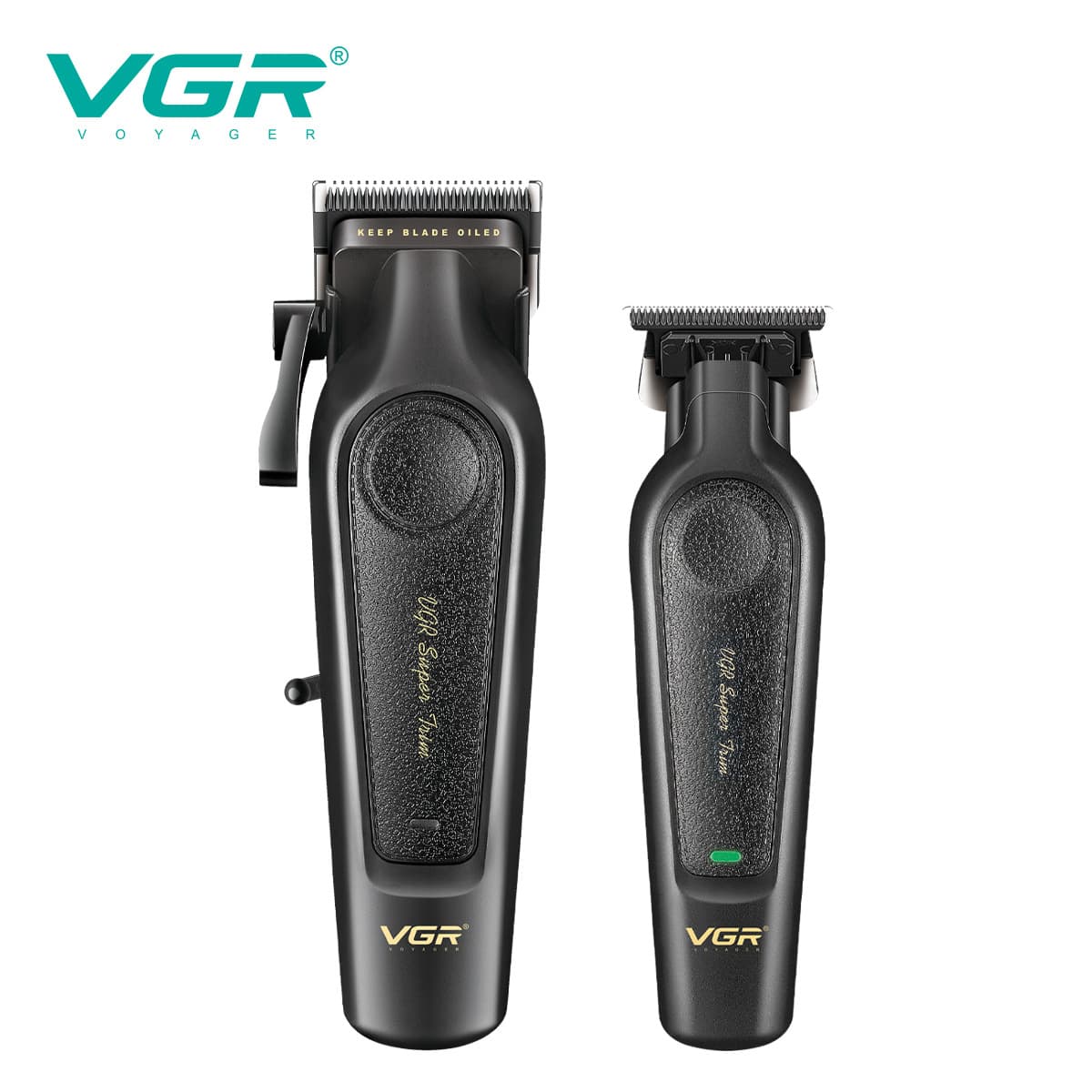 VGR197995 set cross-border electric hair clipper digital display electric clipper men's special hair salon oil head electric clipper