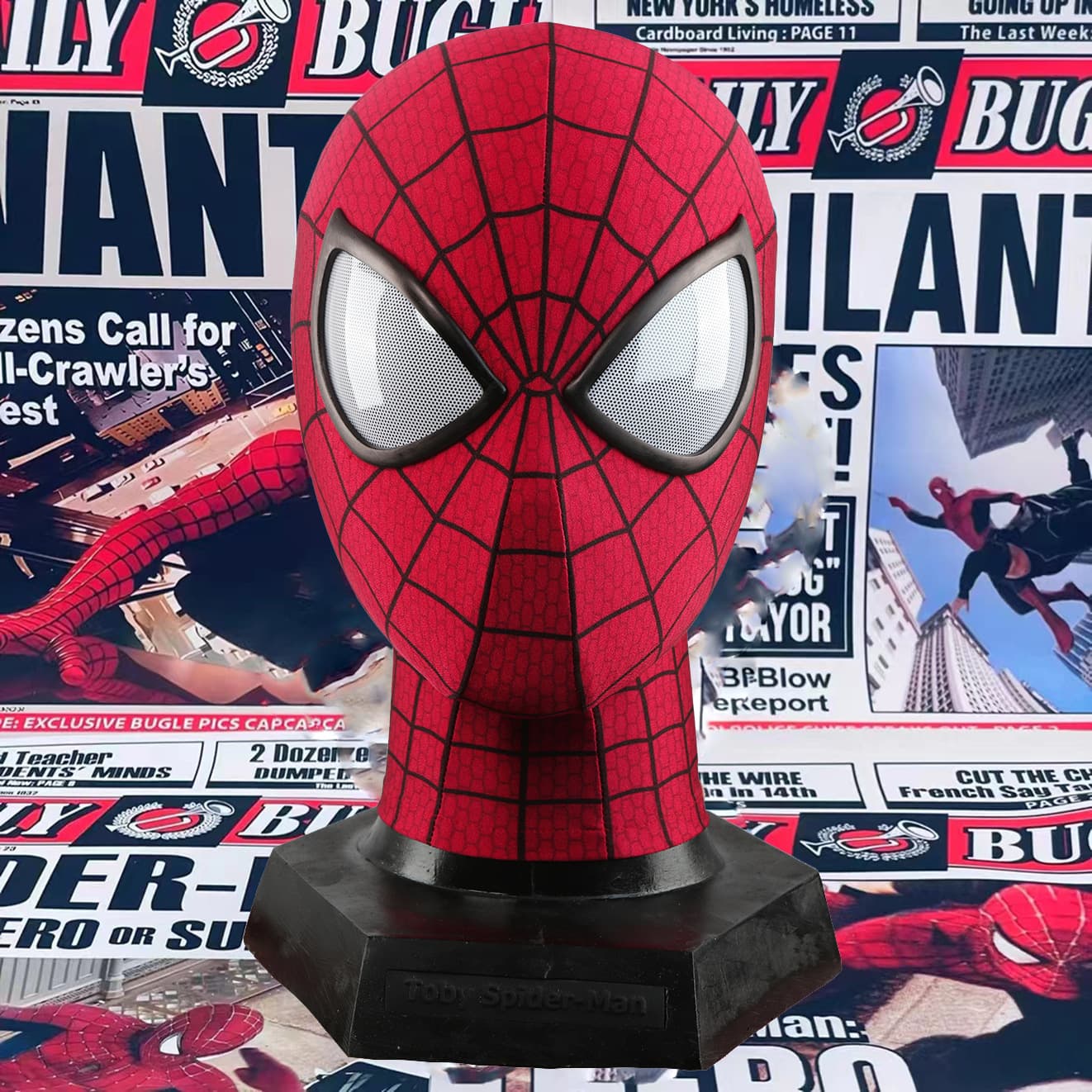 The Amazing Spider-Man 2 Mask Movie Restores the Garfield Version of Peter Parker Handicrafts Source Manufacturer for Dropshipping