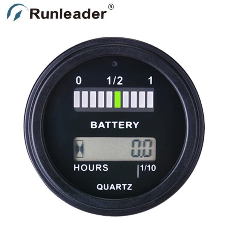 12V-72V Electric Vehicle Battery Power Meter Display DC Digital Lithium Battery Vehicle Power Meter