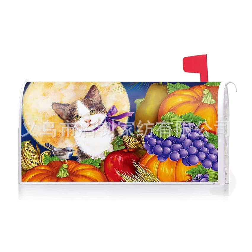 Cross-border hot selling Amazon mailbox cloth printed mailbox sleeve/mailbox cover decorative mailbox protective cover