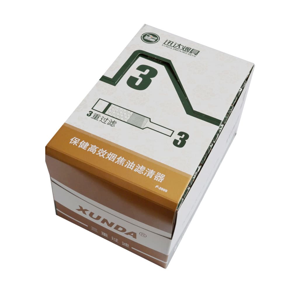 XUNDA Xunda 2009 Disposable Cigarette Holder, Micro-Pore Filter Bead and Cotton Triple Filtration, Disposable Cigarette Holder, 300-Piece Pack