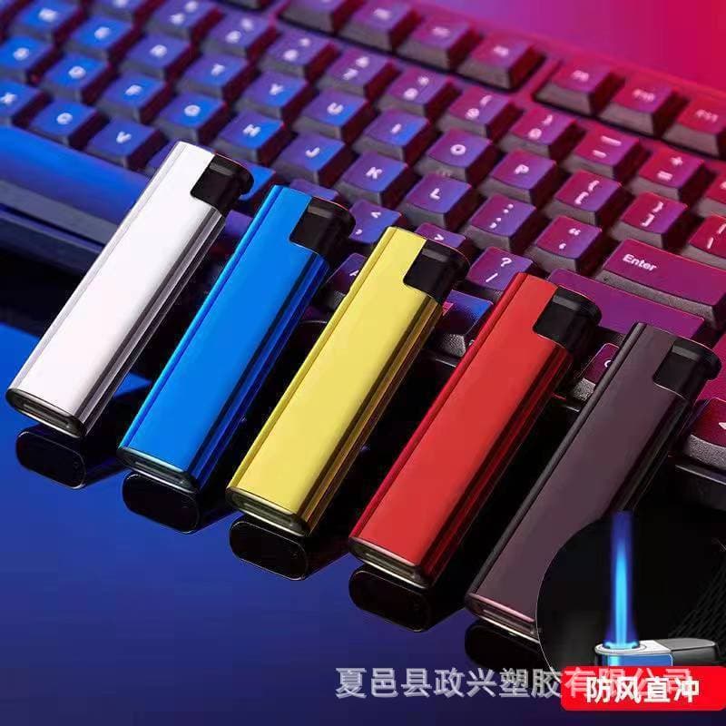 Metal Windproof Advertising Lighter Personalized Custom Made Disposable Printed Logo Manufacturer Wholesale Matte
