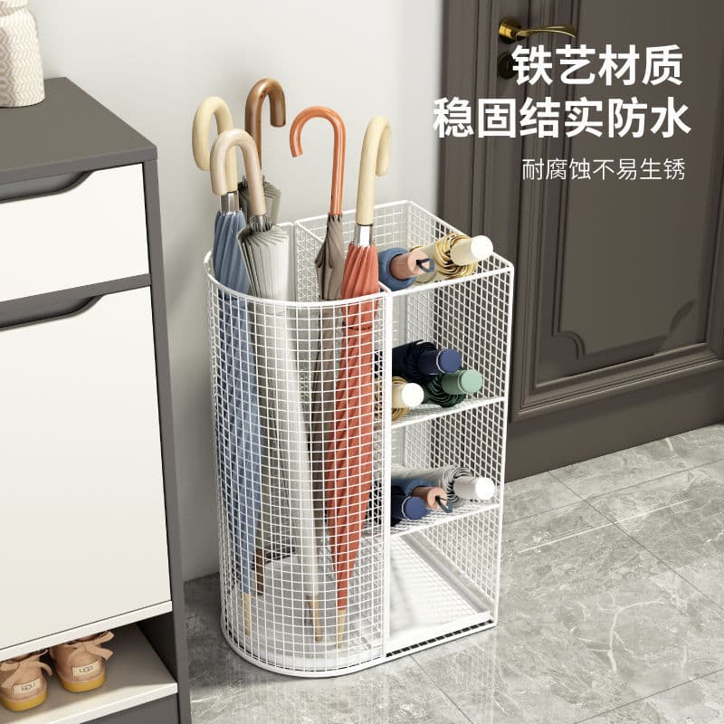 Umbrella Storage Rack Commercial Lobby Umbrella Stand Home Entrance Drying Rack Indoor Storage Rack Umbrella Holder