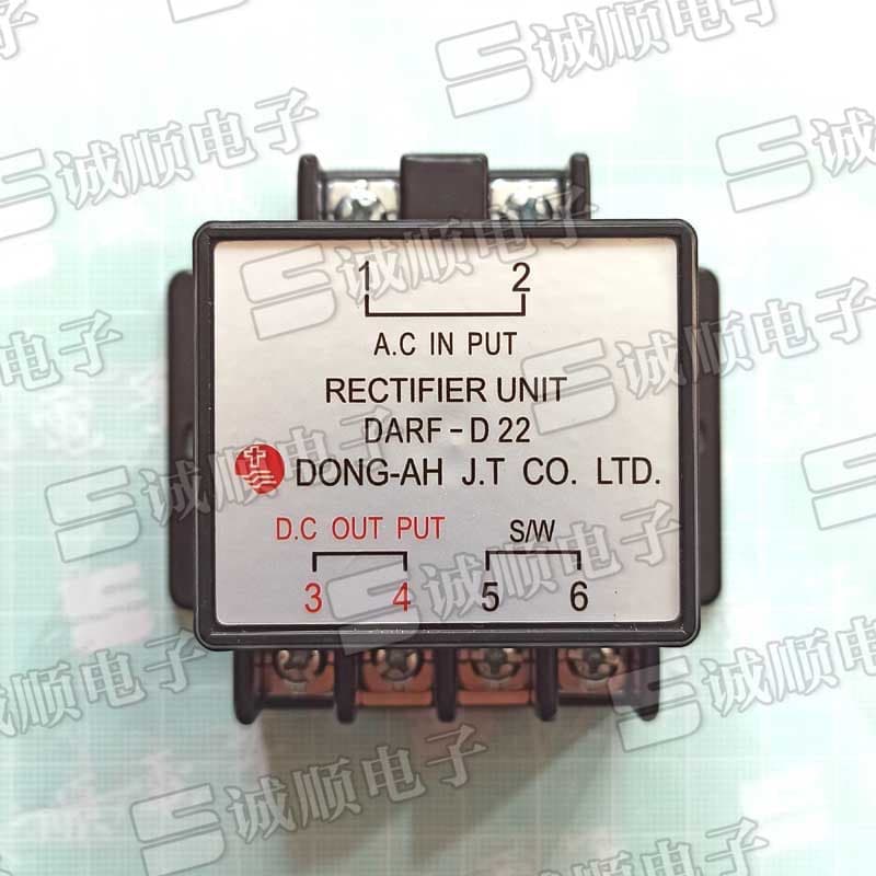 DARF-D 22 RECTIFIER UNIT DONG-AH J.T CO. LTD. Marine Rectifier