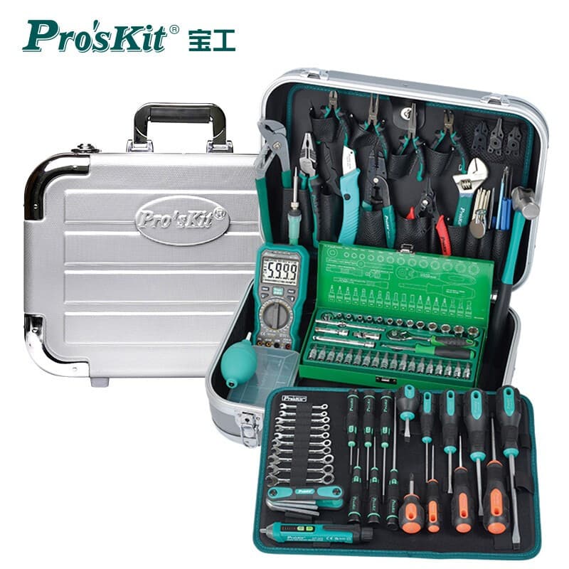 Pro'sKit PK-2009H Professional Electromechanical Maintenance Tool Kit for Air Conditioning Repair
