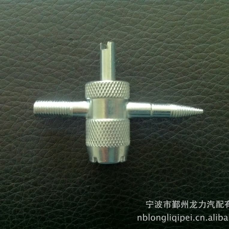 Factory direct four-in-one hardware tool, car tire valve repair tool, valve core screwdriver.