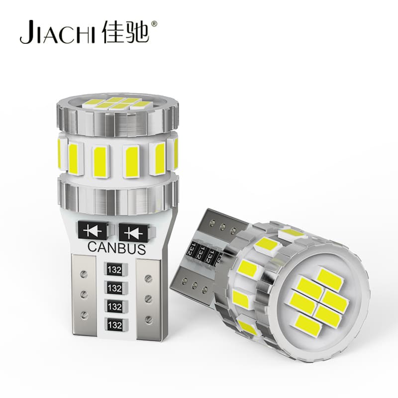 Car LED T10 Wide Light W5W License Plate Light Interior Reading 18SMD Door Decoding Vehicle Supplies