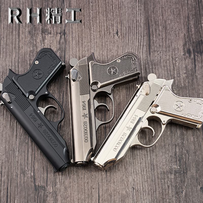 1:2.05 Alloy Model 64 Toy with Safety Function Metal Ornament Removable Shell Ejection Non-Firing