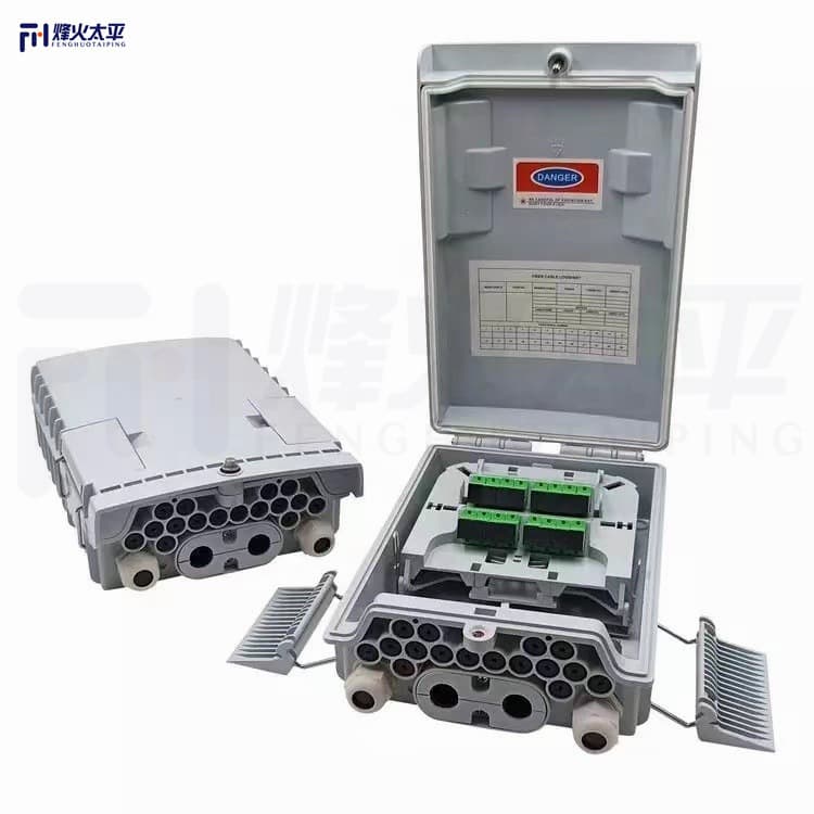 FTTH 16-Core Optical Cable Splitting and Distribution Box ODB 16-Core Optical Cable Direct Fusion Box Takeout Version 16-Core Optical Splitter Box