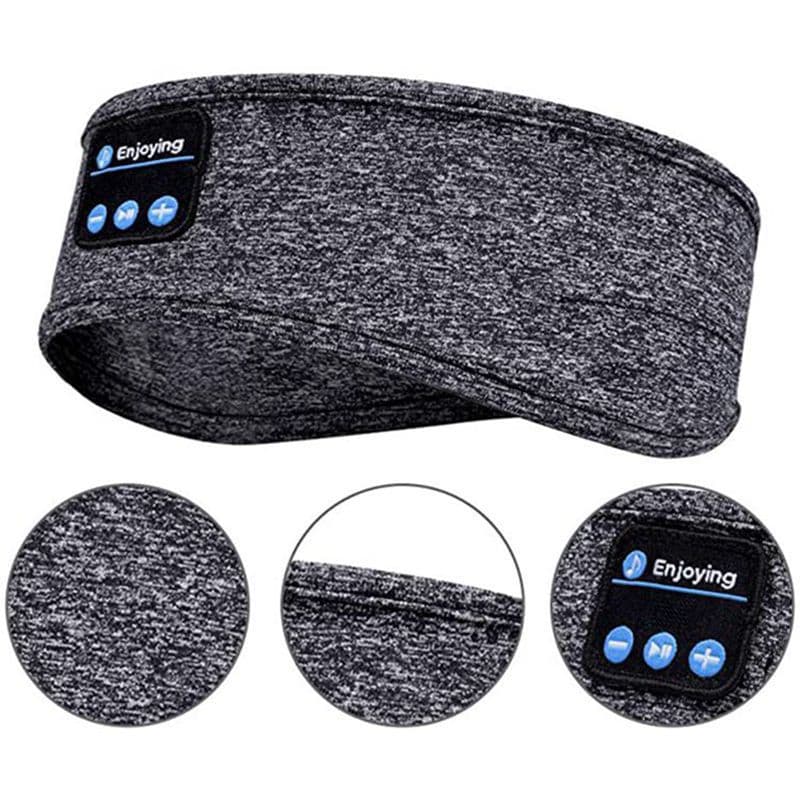 Factory Direct Sleep Headphones Bluetooth Headband Wireless Music Sports Headband Built-in Sleep Music Eye Mask