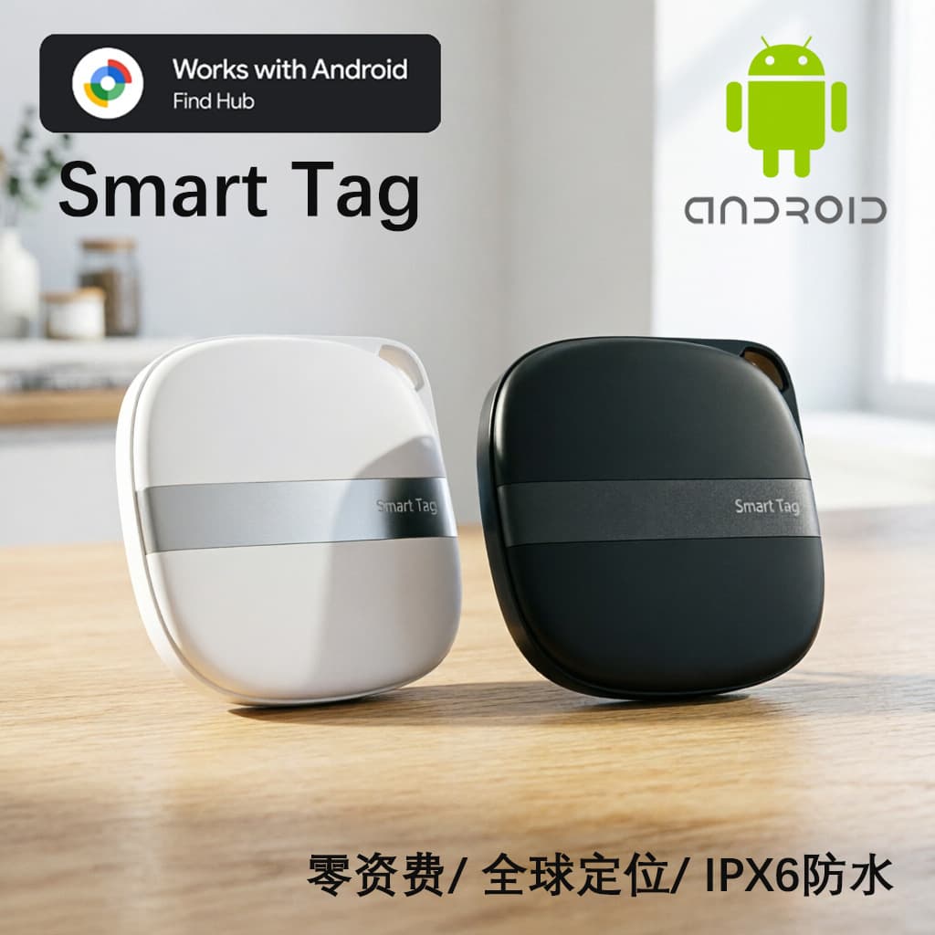 New Waterproof Google Find Hub Tracker Anti-Loss Device Pet Global Positioning Android Tracker
