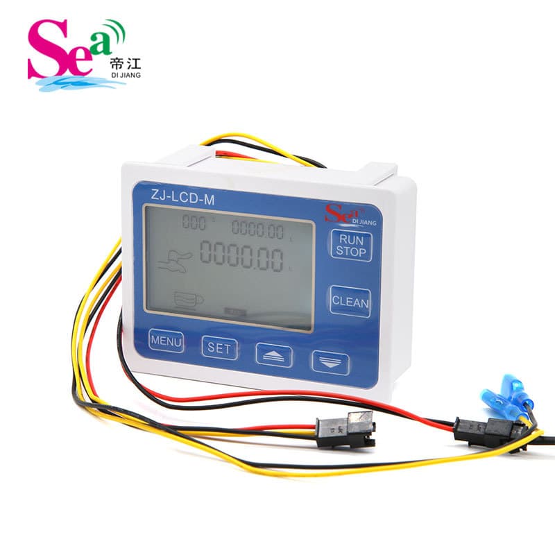 Dijiang Smart Digital Display Water Flow Meter LCD Quantitative Control Instrument Water Flow Filling Machine Water Meter Single Controller