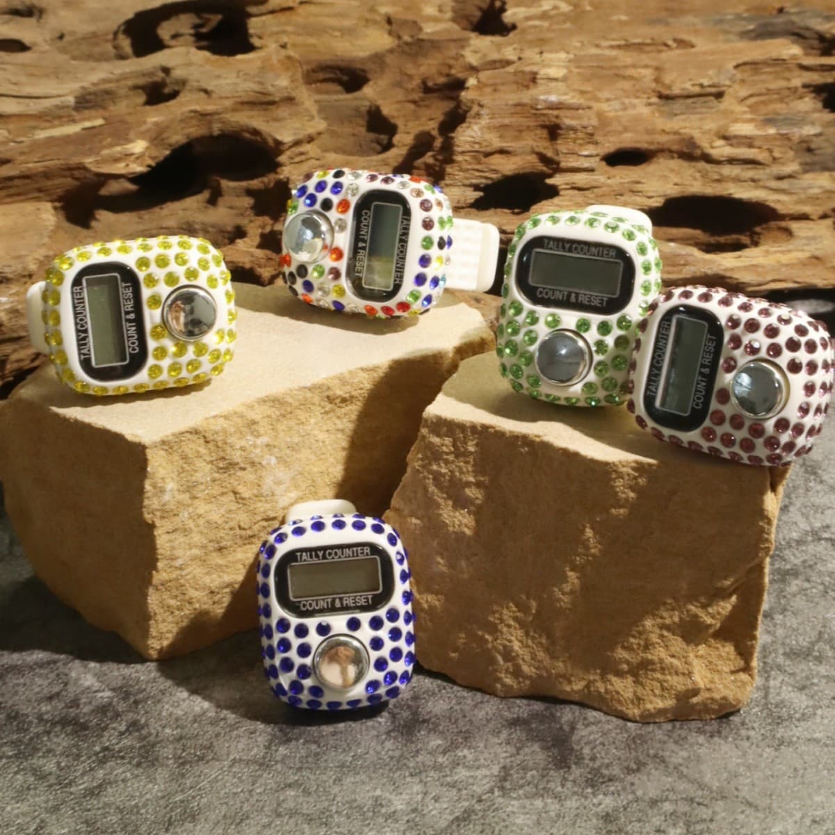 Mini Ring Counter Rhinestone Counter Portable Ring Counter People Flow Counter