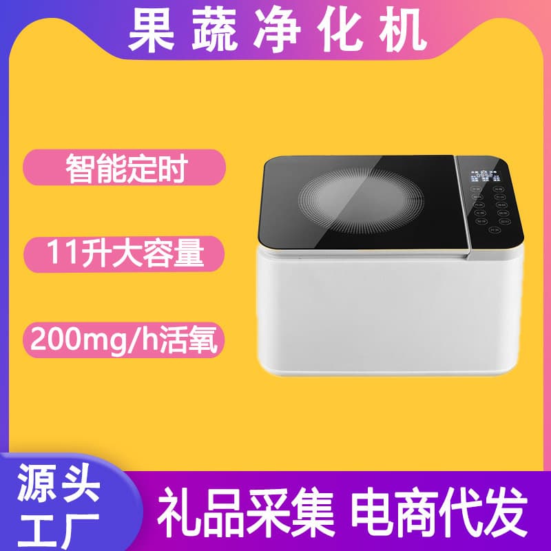 Household Kitchen Fruit and Vegetable Sterilizer - Sales Gift Ozone Disinfection for Produce and Meat, Food Purifier