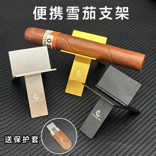 Cigar Holder Cigar Stand Cigar Rest Cigar Ashtray Rest Cigar Portable Stand Folding Metal Cigar Rest Accessories