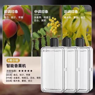 Automatic Fragrance Diffuser for Home, Hotel Humidifier, Bedroom Toilet Aromatherapy Diffuser, Flameless Scent Refill Liquid