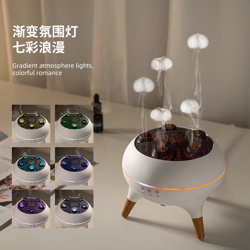 Cross-border Water Drop Essential Oil Aromatherapy Diffuser, Large Mist Remote Control Timer Ultrasonic Humidifier, Christmas Gift