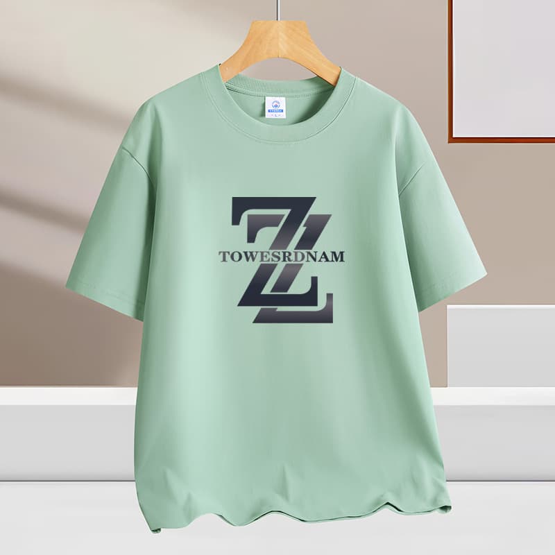Summer Short Sleeve T-Shirt for Men, 100% Cotton, Half Sleeve, Pure Cotton, Loose Round Neck T-Shirt, Undershirt, Men's Clothing