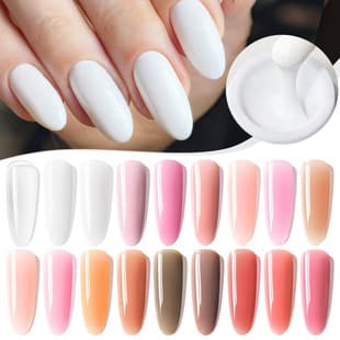 Crystal Nail Extension Gel UV Fast Nail No Paper Form Quick Nail Extension Professional for Nail Salon
