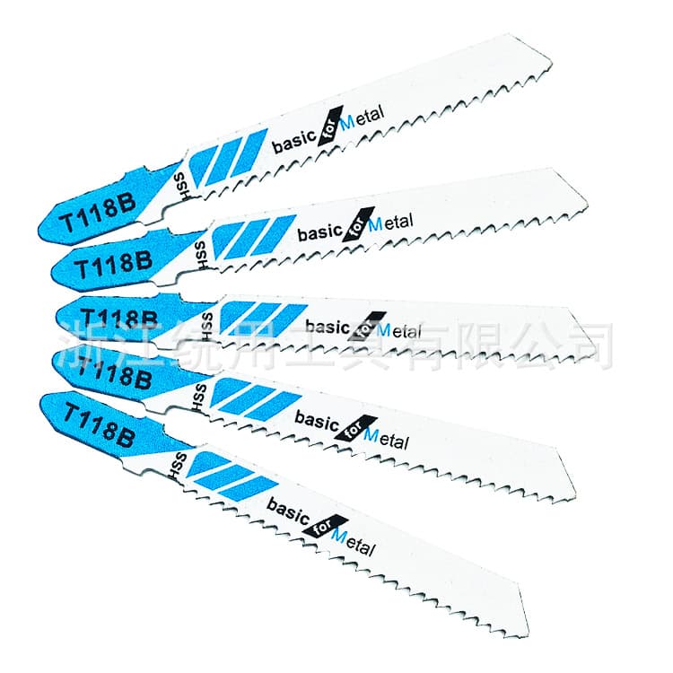 12TPI High-Speed Steel Saw Blade T118B Suitable for Straight Cutting Thick Metal Sheet Non-Ferrous Metals Aluminum