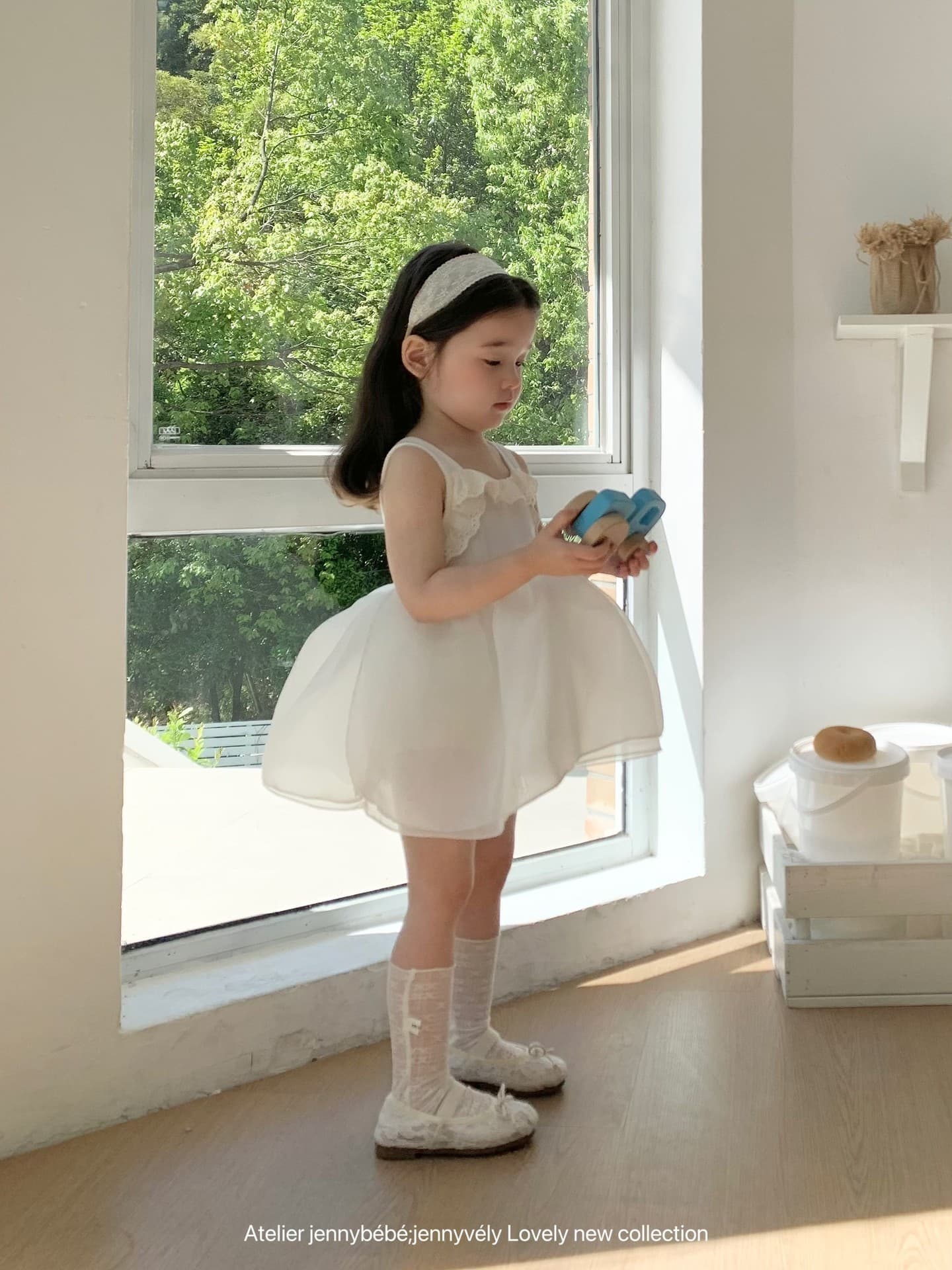 Baby Girl Summer Thin Dress Princess Gown for 100-Day Banquet and Birthday Party, Satin Suspender Romper Bodysuit