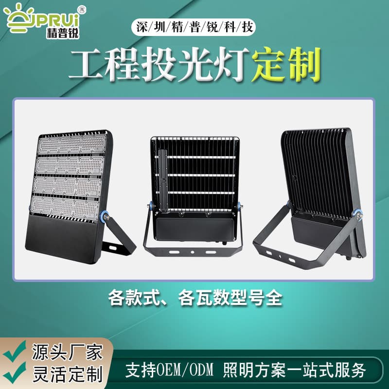 Custom LED Projection Lights for Municipal Street Light Modules High-Power Die-Cast High/Low Voltage Modules 240W 300W 480W