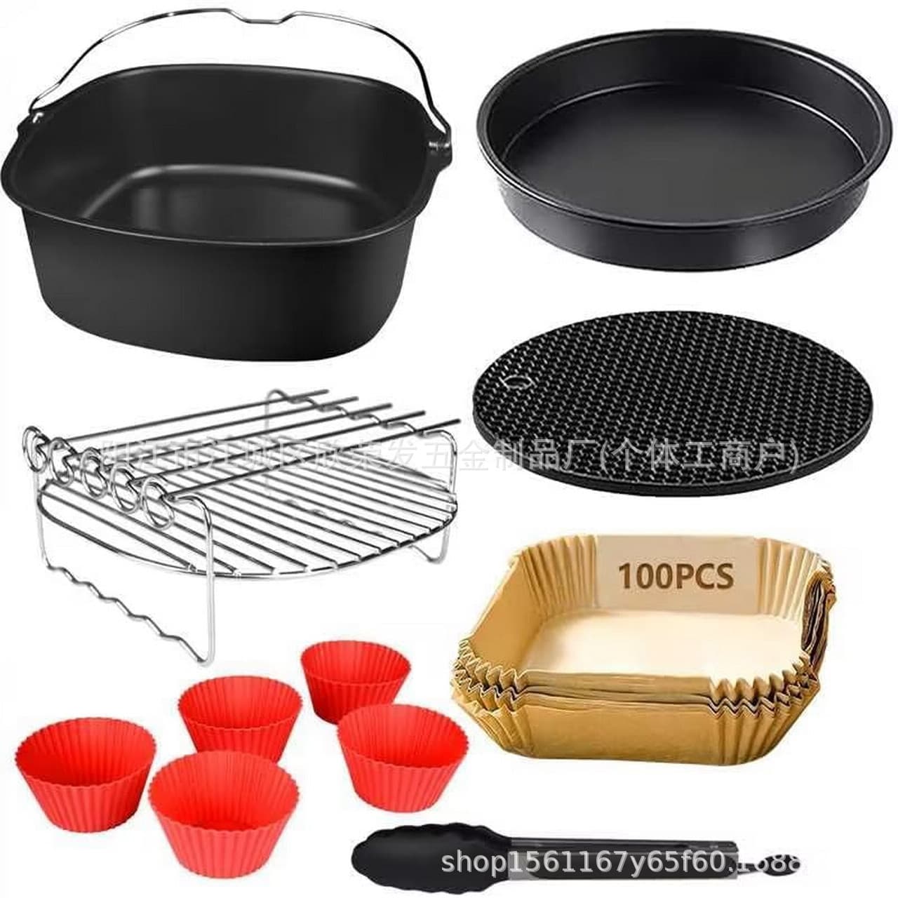 Compatible with Cosori 5.5L, Tefal 6.5L, Saikote 6L, Philips XXL 7.2L Air Fryer Accessories