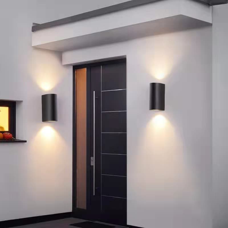 Modern Minimalist Outdoor Waterproof LED Wall Light for Hotel Villa Courtyard Pathway Stairway Corridor Bedside Wall Washer Light