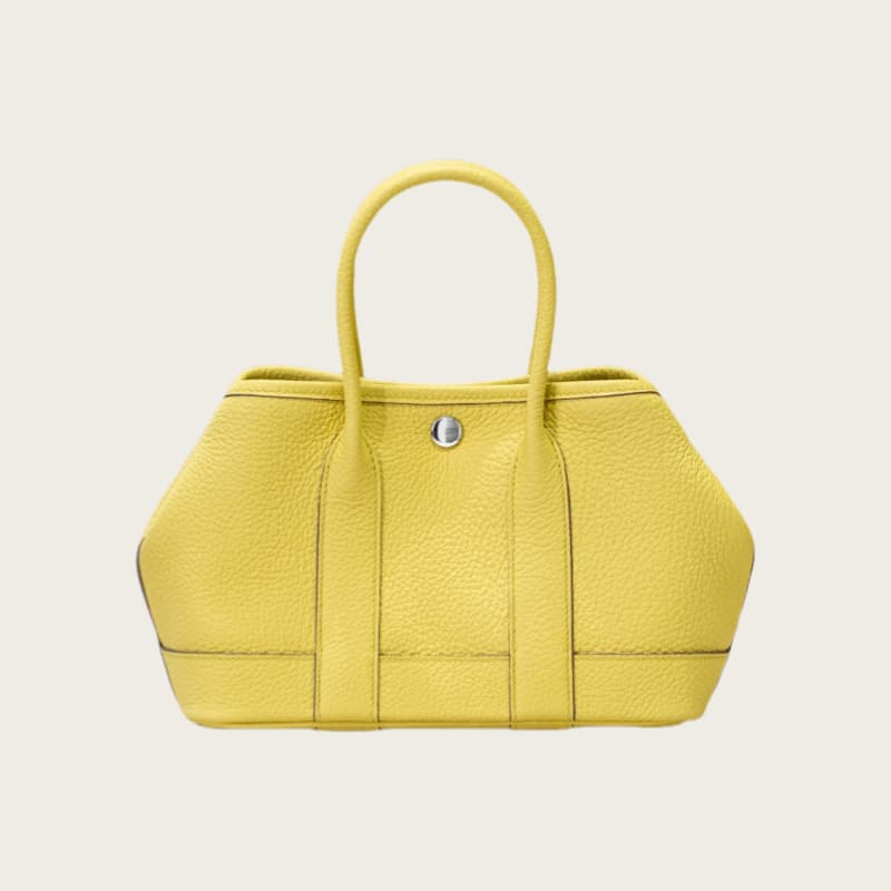 H Brand Top-Grain Leather Ntogo Garden Bag 23/30/36 Steel Hardware Waxed Thread Genuine Leather Tote Bag Crossbody Handbag