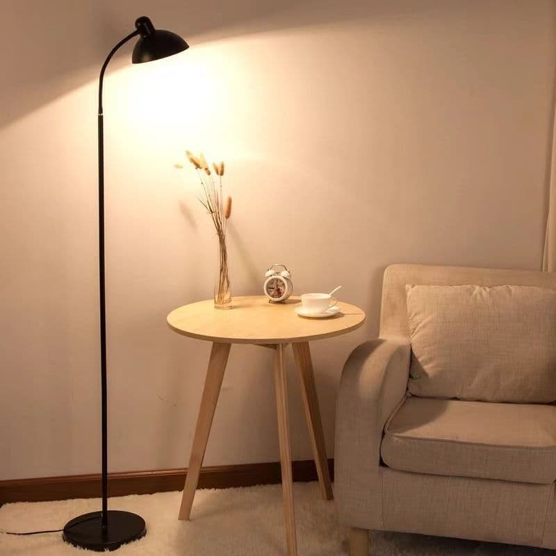 Viral Instagram floor lamp, luxury bedroom living room Nordic minimalist modern study LED floor lamp, cross-border e-commerce